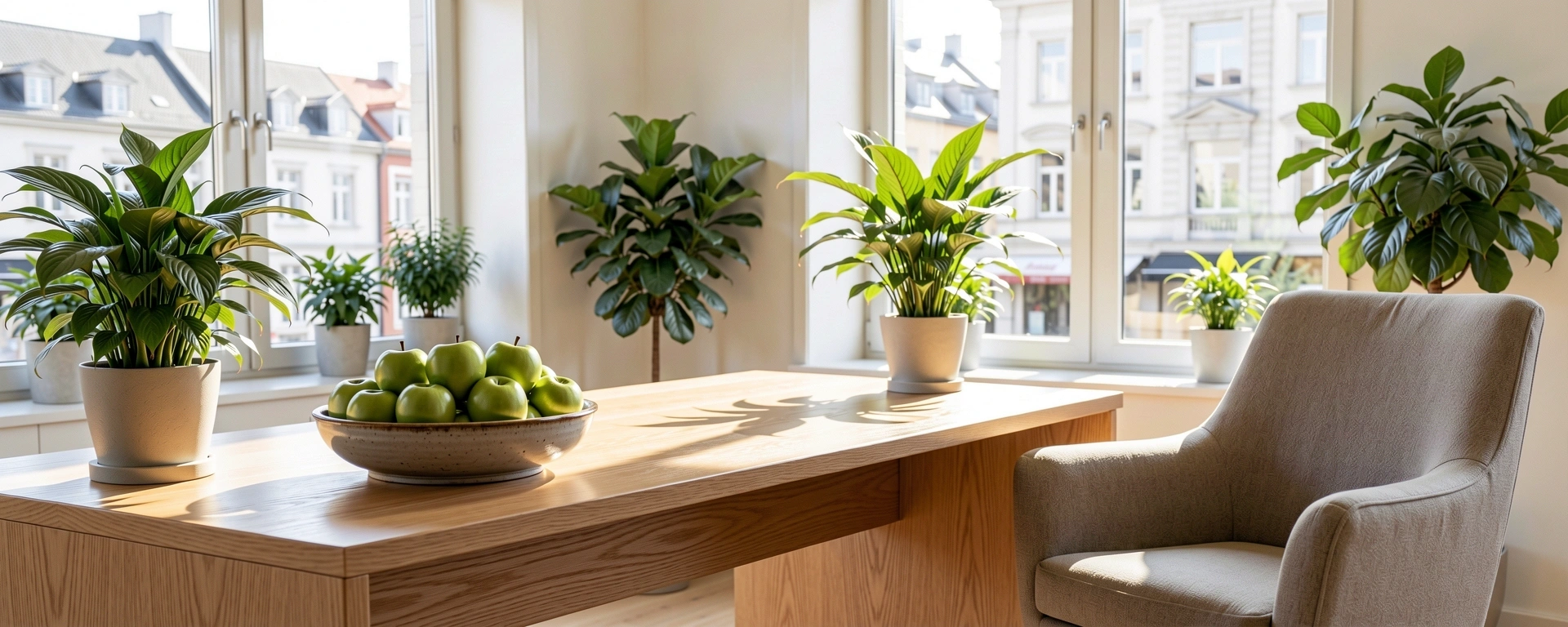 Ernährungshilfe Frankfurt Office Ambiente
